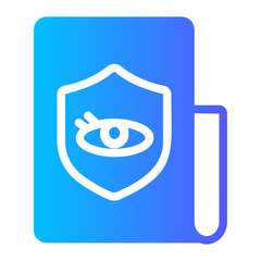 Privacy gradient icon