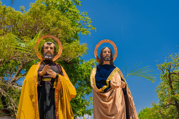 Palm Sunday, Holy Week procession, traditional Catholic celebration