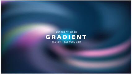 Abstract Mesh Gradient Vector Background Design Swirl Texture
