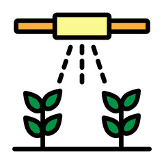 Irrigation Vector Filled Icon Design