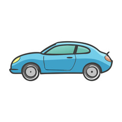coupe icon, coupe vector illustration-simple illustration of coupe, perfect for coupe logos and icons