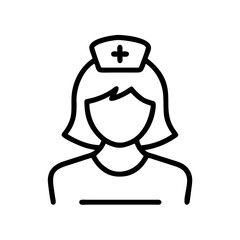 Vector icon -Medecinsky employee