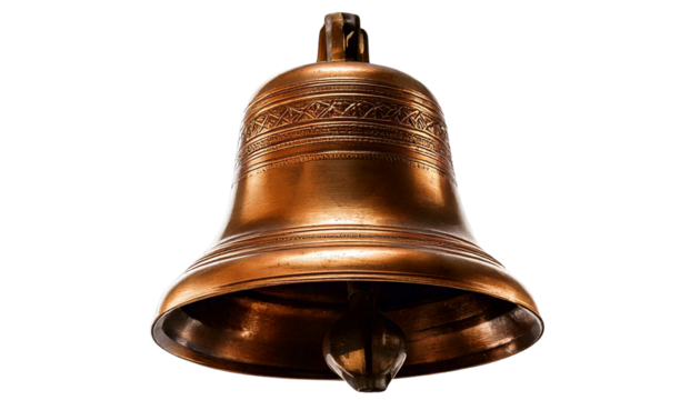 bell isolated on white background Png