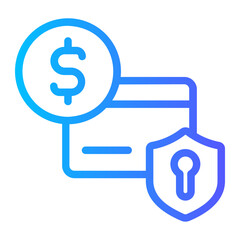 Secure Payment  gradient icon
