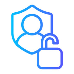 Access gradient icon