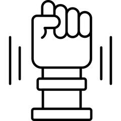 Raising Hand icon