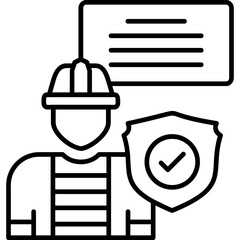 Worker Safety icon