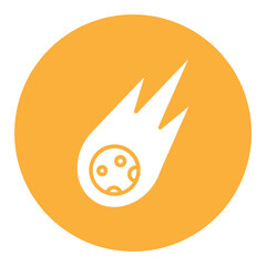Meteorites Icon © VectorVibes