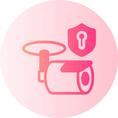 Hacked gradient icon