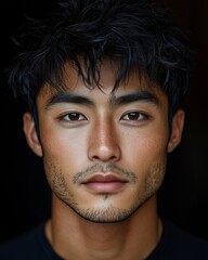 Obraz premium Studio photo young man's expression