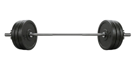 Isolated Barbell Gym Equipment