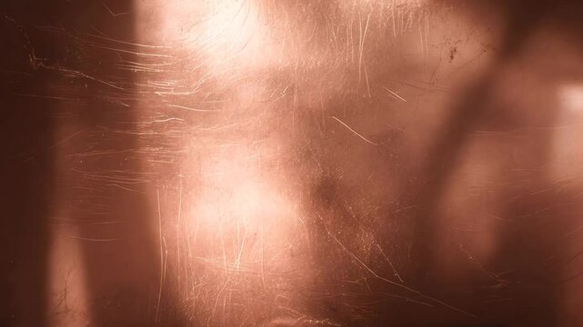 Peeled metal sheet, texture resembling an aged copper plate