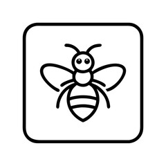 Bee Animal outline Icons
