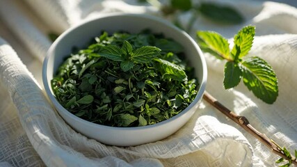 Mint is a popular herb that may provide numerous health benefits, including support for digestive health, relief from allergy symptoms, and soothing symptoms of the common cold.