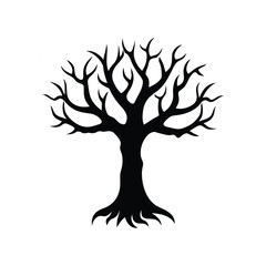 tree silhouette vector