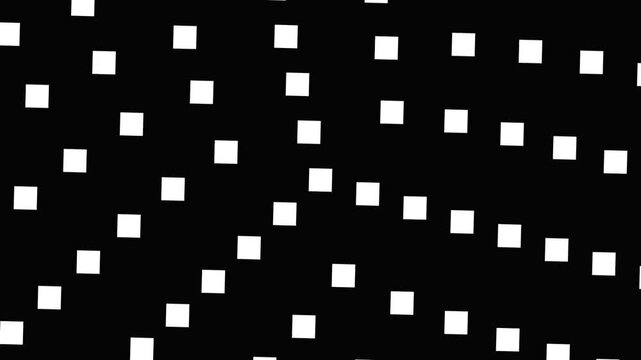 Abstract square pattern background - seamless loop animation