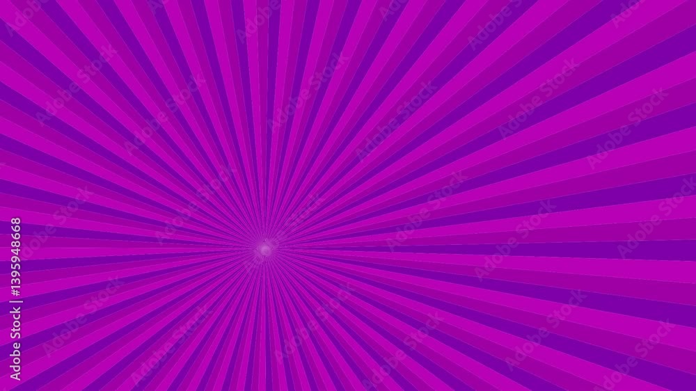 Poster purple star burst background design - seamless loop animation