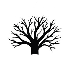 tree silhouette vector
