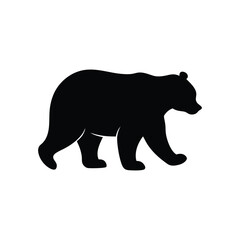bear silhouette vector