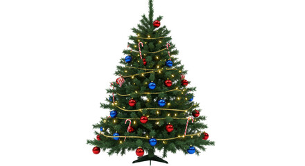 Isolated Christmas Tree