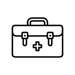 Icon of a doctorchest / first aid kit