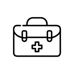 Icon of a doctorchest / first aid kit
