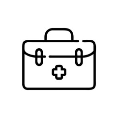 Icon of a doctorchest / first aid kit