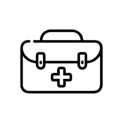 Icon of a doctorchest / first aid kit