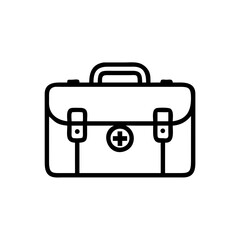 Icon of a doctorchest / first aid kit