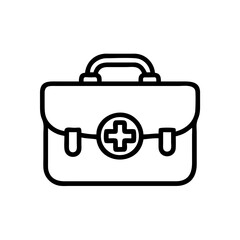 Icon of a doctorchest / first aid kit