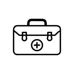 Icon of a doctorchest / first aid kit