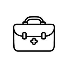 Icon of a doctorchest / first aid kit
