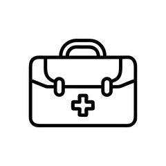 Icon of a doctorchest / first aid kit