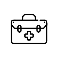 Icon of a doctorchest / first aid kit