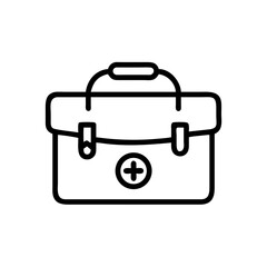 Icon of a doctorchest / first aid kit