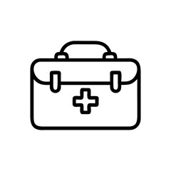 Icon of a doctorchest / first aid kit