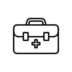 Icon of a doctorchest / first aid kit