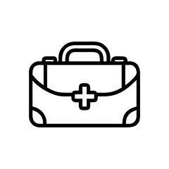 Icon of a doctorchest / first aid kit