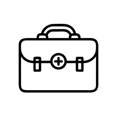 Icon of a doctorchest / first aid kit