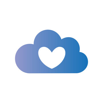 An array of vector icons with cloud shapes and symbols, illustrating global connectivity, data security, and online tools in a minimal and modern design