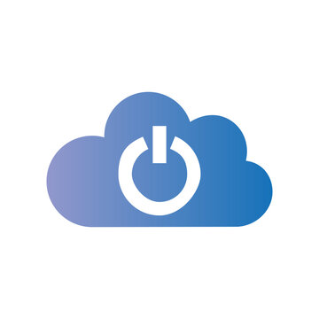 An array of vector icons with cloud shapes and symbols, illustrating global connectivity, data security, and online tools in a minimal and modern design