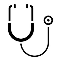 Stethoscope line icon