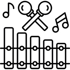 Xylophone Icon