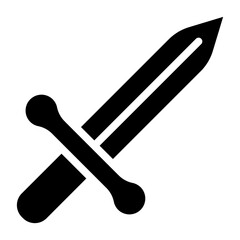 Sword line icon