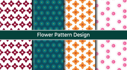 A vintage floral pattern bundle | Pattern design | Big collection of floral vector patterns