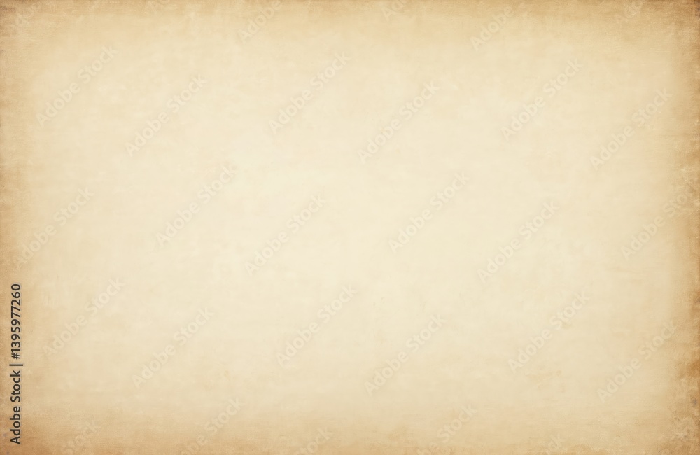 Aufkleber vintage paper texture background with brown grunge pattern. cream color parchment old retro rustic d
