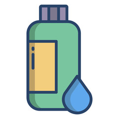Linear color Detergent icon