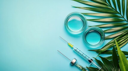 Medical and cosmetic products with natural elements