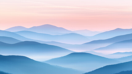 Landscape-oriented abstract background with soft pastel gradients