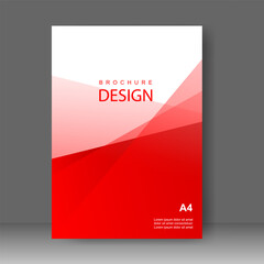 Book cover abstract modern design. Annual report. Brochure template, catalog. Simple Flyer promotion. magazine. Vector illustration